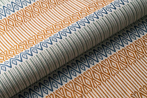 Hua Bua Stripes - Amber Gold