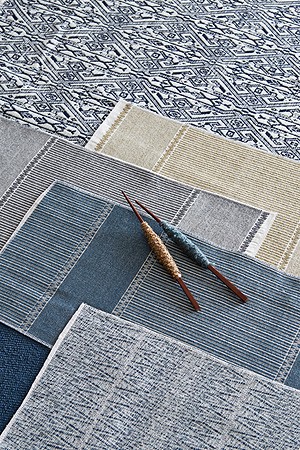 Heritage designs; Phalam 2, Monsoon River, Xone Upholstery