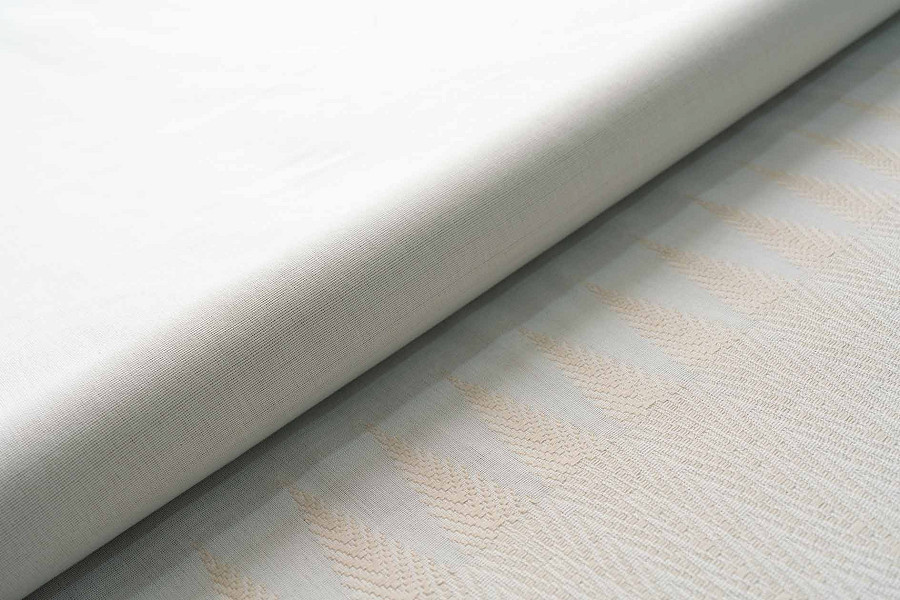 Palm Leaf Voile - Pearled Ivory